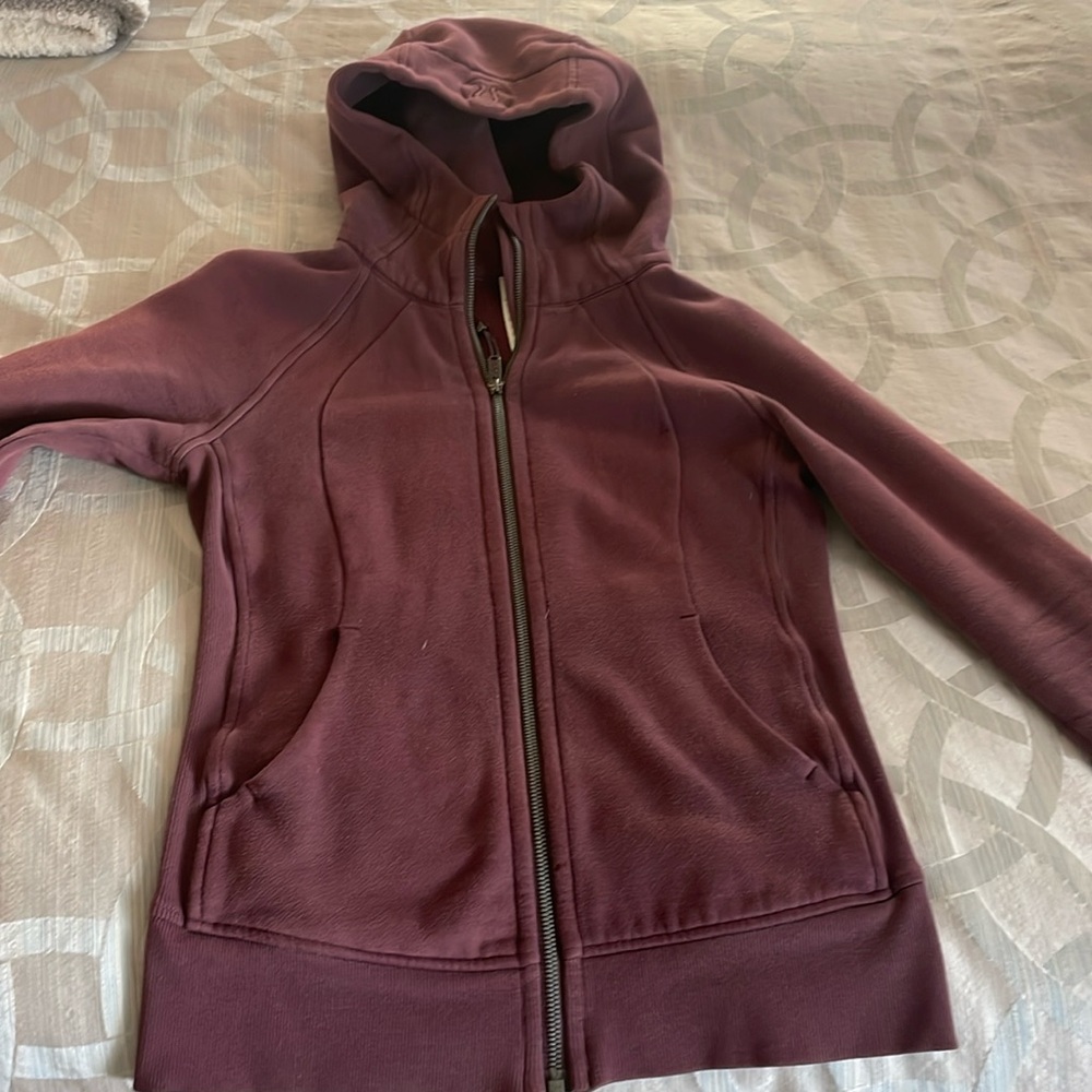 Lululemon full-zip scuba hoodie